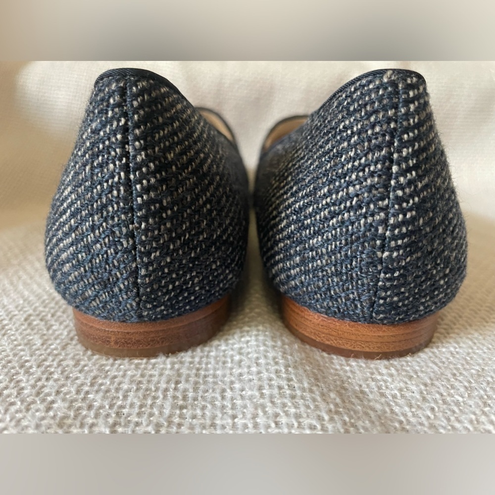Talbots indigo blue Ryan novelty flat - Picture 6 of 8
